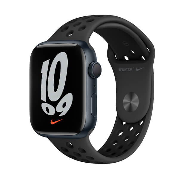 Apple Watch Nike Series 7 45mm (4G) Viền nhôm - Dây cao su