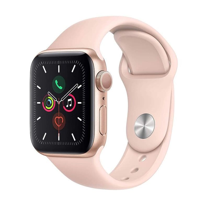 Apple Watch Series 5 40mm (GPS & LTE) viền nhôm đen - Dây cao su (Likenew)