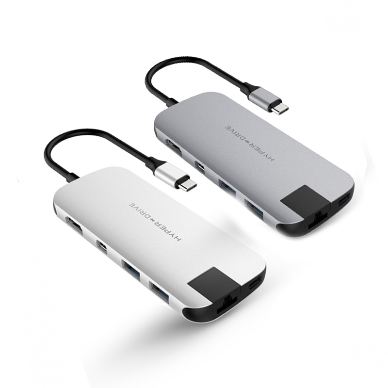 Cổng chuyển HyperDrive slim 8 in 1 USB-C Hub (HD247B)