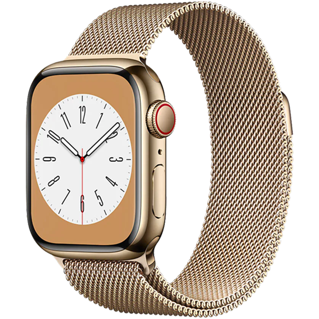 Apple Watch Series 8 41mm (LTE) Viền thép - Dây thép