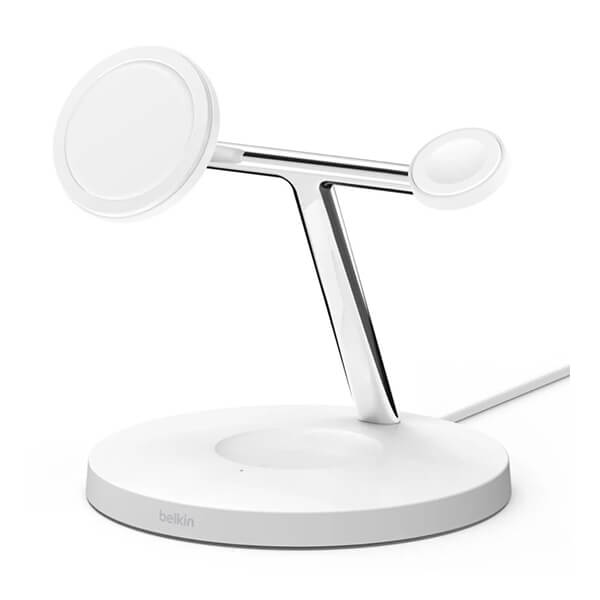 Đế sạc không dây Belkin MagSafe 3in1 BoostCharge Pro 15W