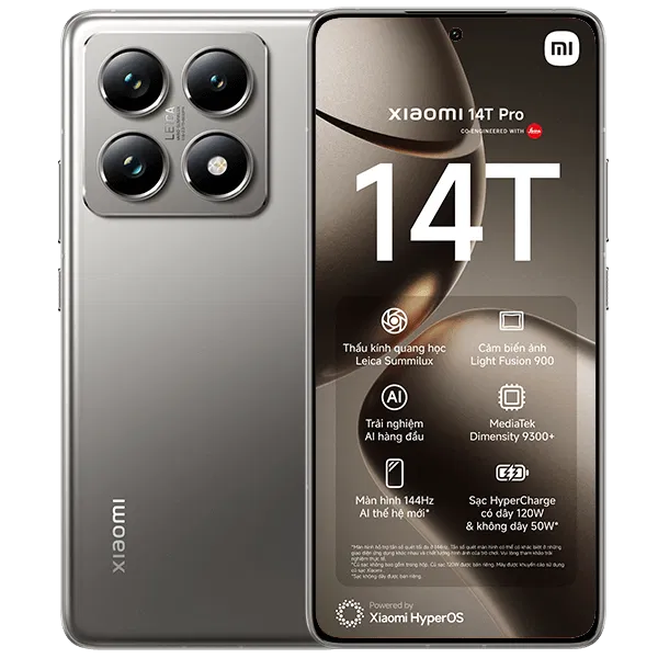 Xiaomi 14T Pro 5G 512GB cũ (Fullbox, Like New)
