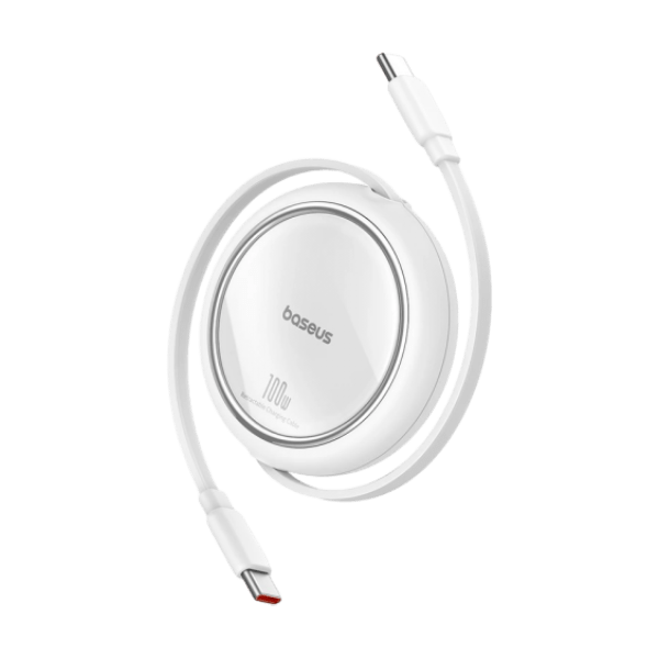 Cáp sạc dây rút Baseus Free2Draw Mini Type-C to Type-C 100W 1m