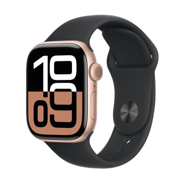Apple Watch Series 10 42mm (LTE) Viền titan - Dây cao su size M/L