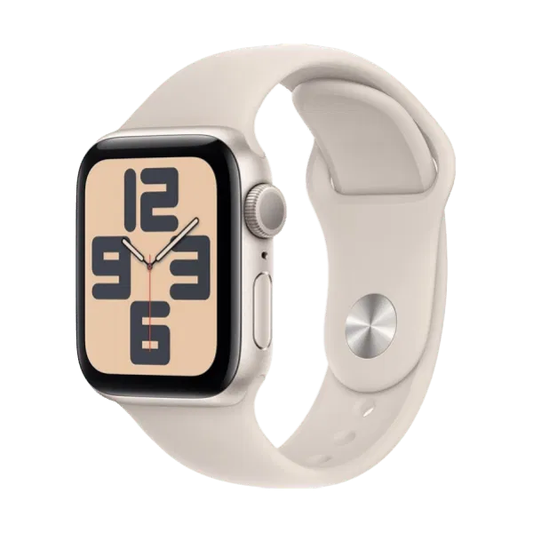 Apple Watch SE 2 (2024) 44mm (GPS) Viền nhôm - Dây cao su size S/M