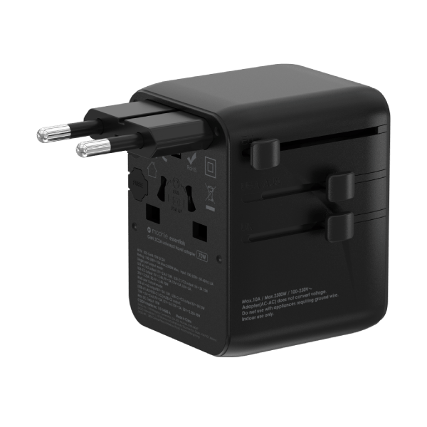 Củ sạc Mophie Essentials PD 70W 3C2A GaN