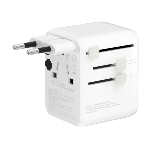 Củ sạc Mophie Essentials PD 70W 3C2A GaN