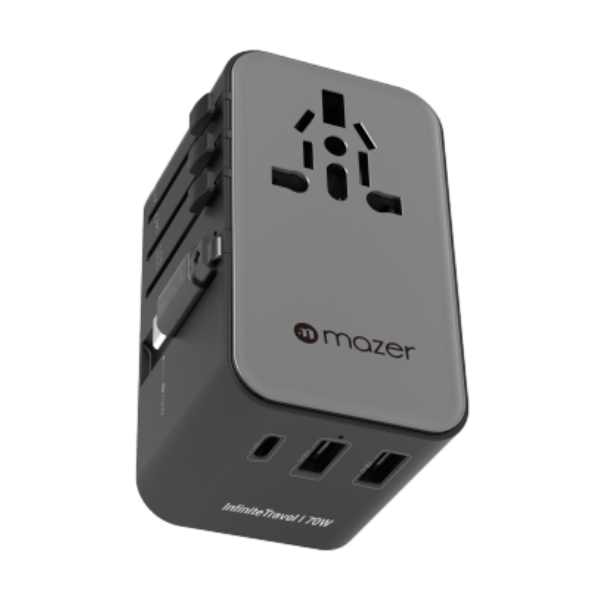 Bộ chuyển đổi du lịch Mazer GaN PD 70W 2C2A