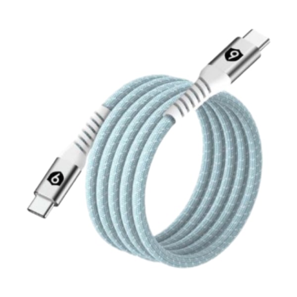 Cáp sạc từ tính tự cuộn 9FIT USB-C to USB-C 1M