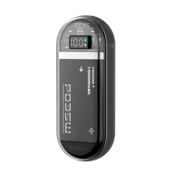 Pin sạc dự phòng kèm cáp Mazer PowerCharge Link 10.000mAh PD35W Dual USB-C