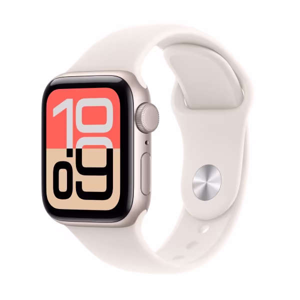 Apple Watch SE 3 (2025) 40mm (GPS) Viền nhôm - Dây cao su M/L
