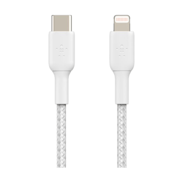 Cáp sạc Type-C to Lightning 1m vỏ dù 30W Belkin