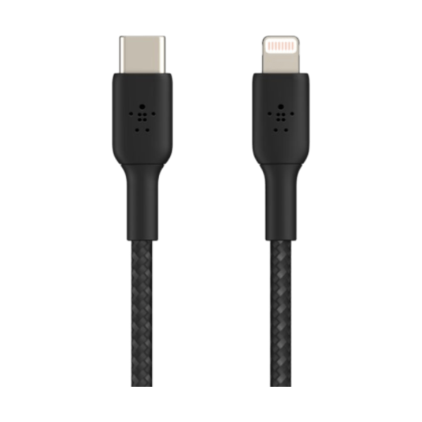 Cáp sạc Type-C to Lightning 1m vỏ dù 30W Belkin