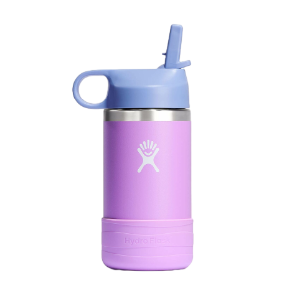 Bình giữ nhiệt Hydro Flask 12oz Kids Wide Mouth Straw Cap (W12CSWBB)