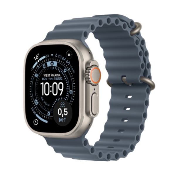 Apple Watch Ultra 3 (2025) 49mm (5G) Viền Titan - Dây Ocean