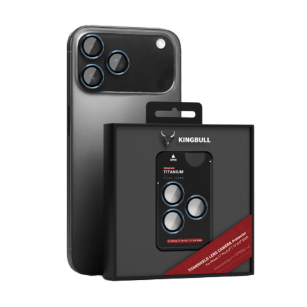 Dán kính cường lực Camera iPhone 17 Pro/17 Pro Max Mipow KingBull TitanShield