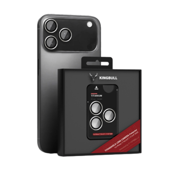 Dán kính cường lực Camera iPhone 17 Pro/17 Pro Max Mipow KingBull TitanShield