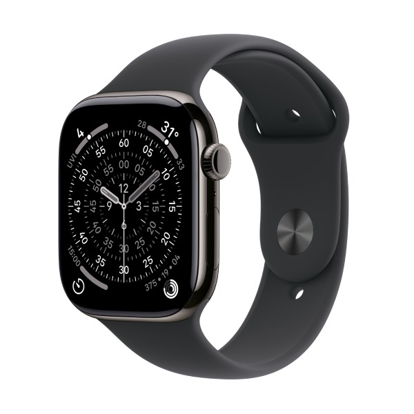 Apple Watch Series 11 42mm (5G) Viền titan - Dây cao su S/M